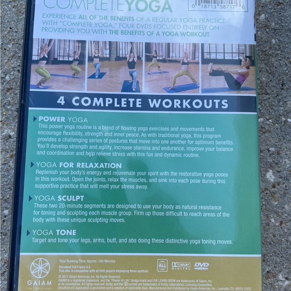 Two dvd sets one Pilates and one yoga - Picture 3 of 3